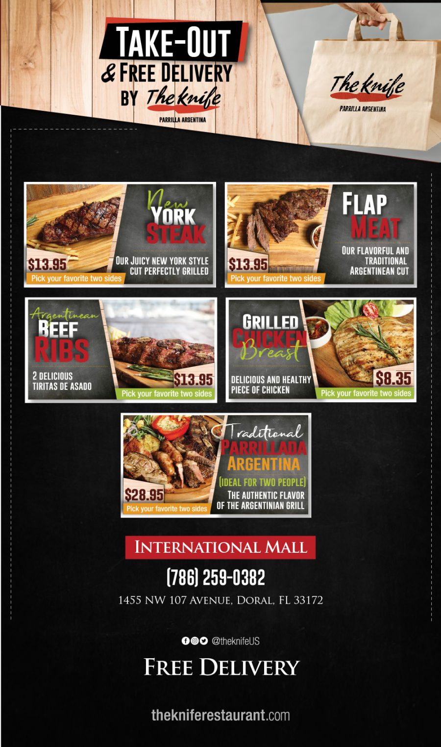 Cartel de TV_TakeOut_TK_2020_International Mall01 The Knife Restaurant